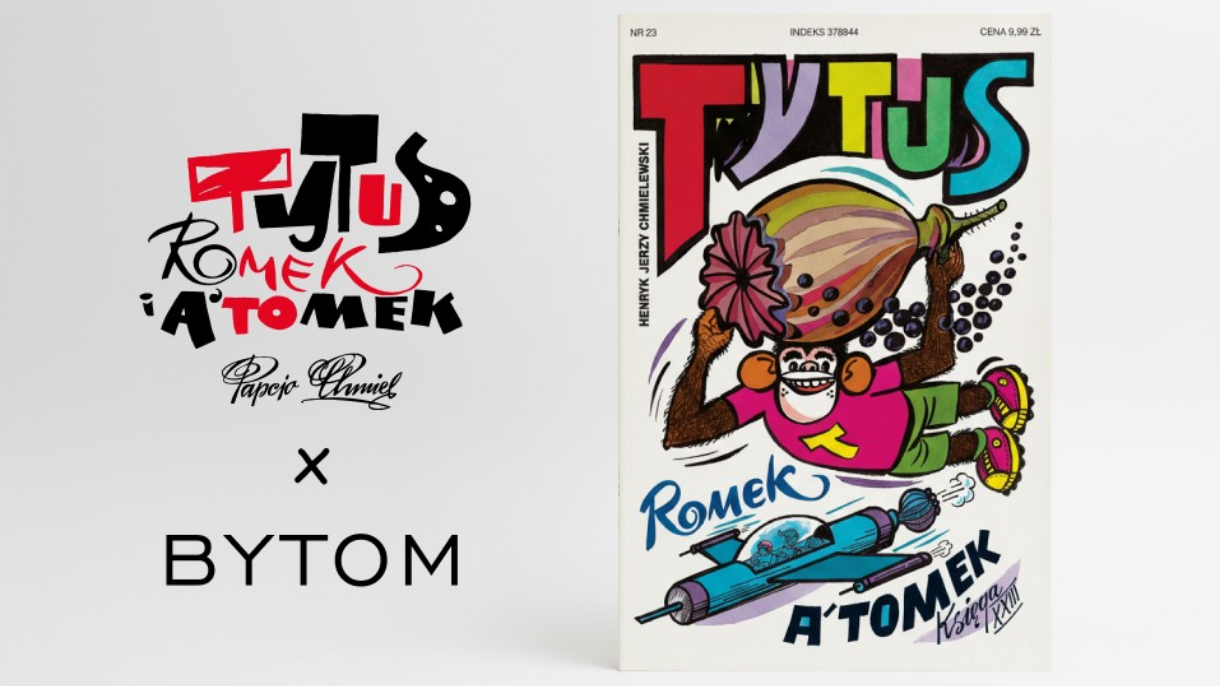 Tytus, Romek i A’Tomek × BYTOM – kultowa kolekcja komiksowa w modzie męskiej