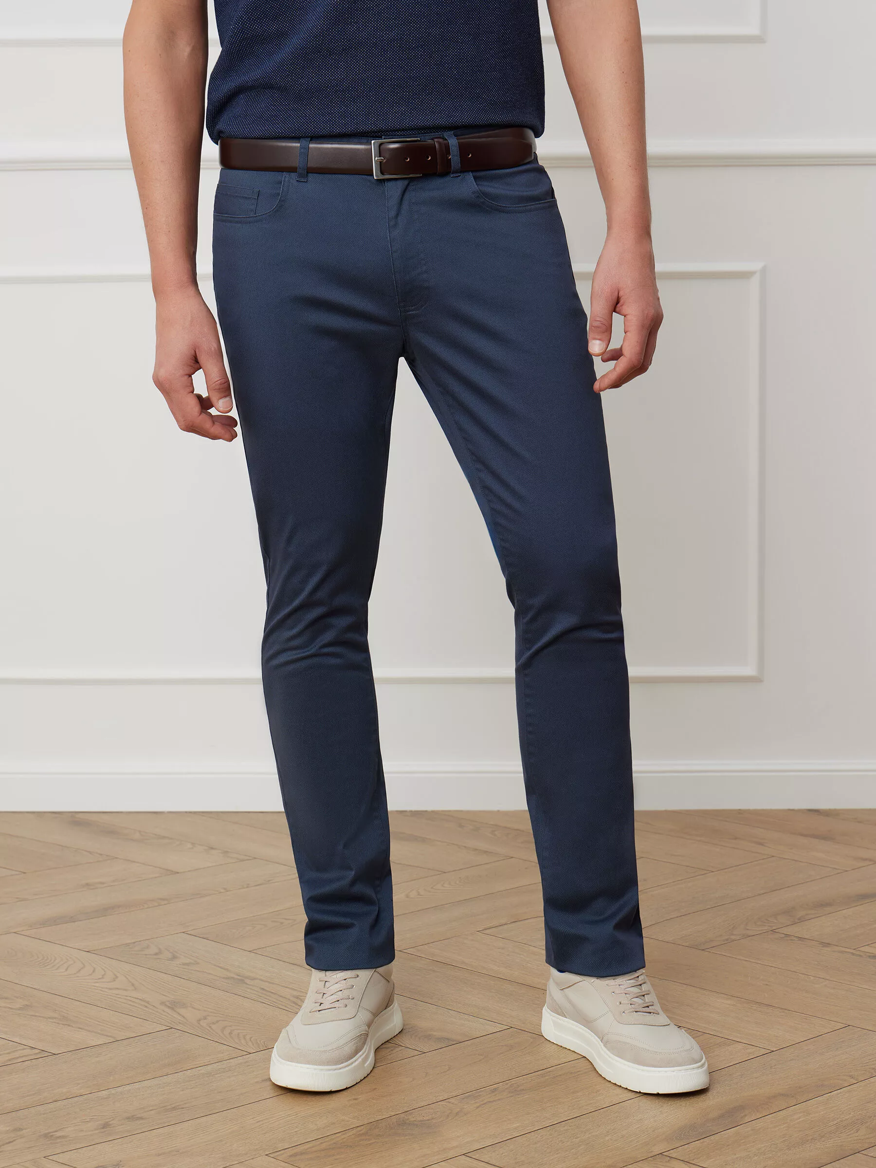 Casualowe SPODNIE DOSTON typu 5 pocket / -25% na drugą sztukę / 2 kolory / 175zł za 2szt!