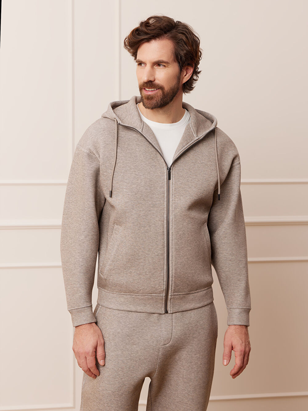 BEŻOWA BLUZA RESOTIOR - 4