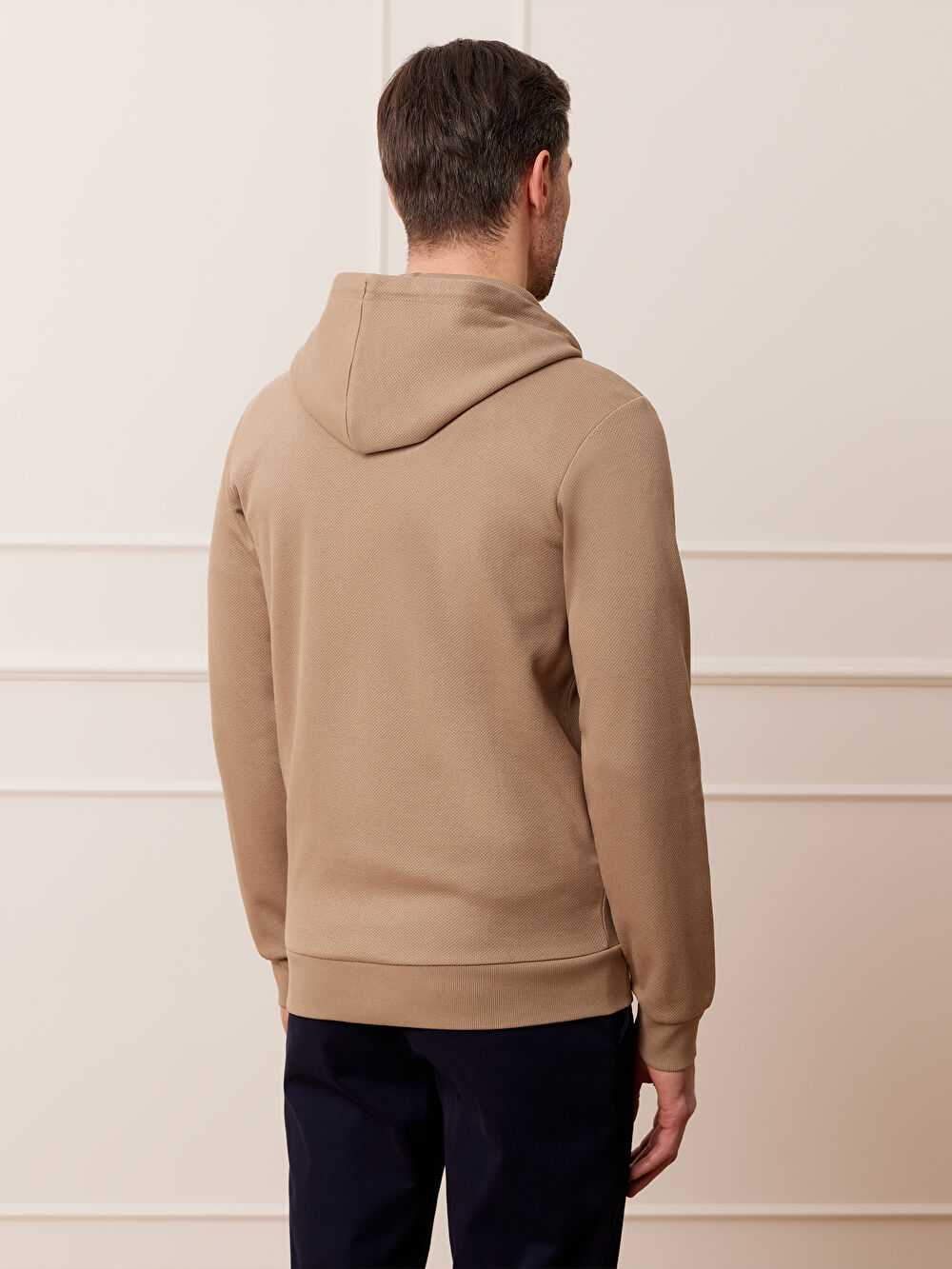 BEŻOWA BLUZA BIRGHAAM - 6