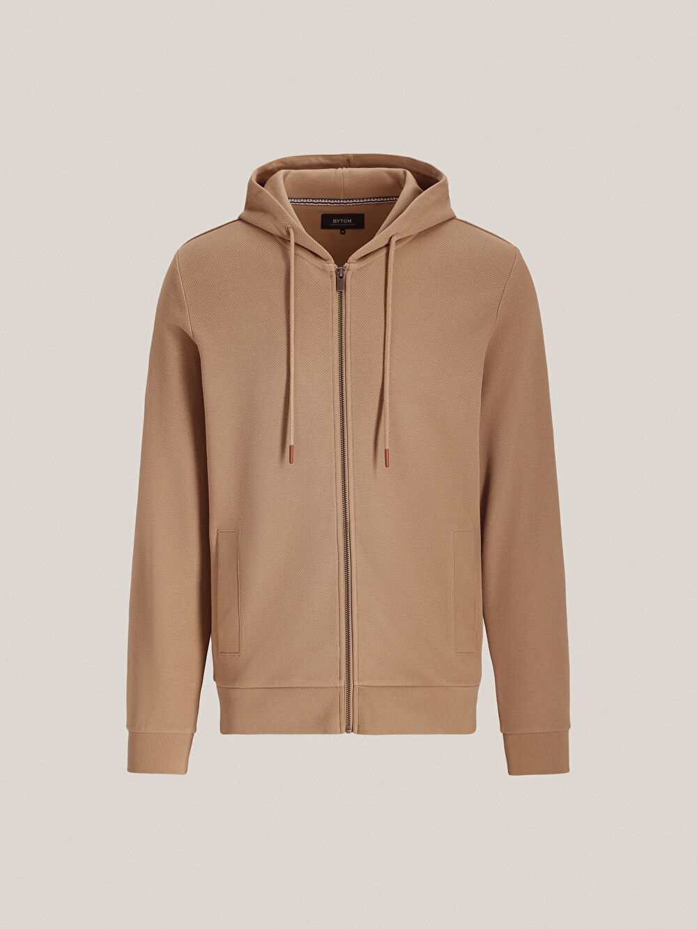 BEŻOWA BLUZA BIRGHAAM - 2