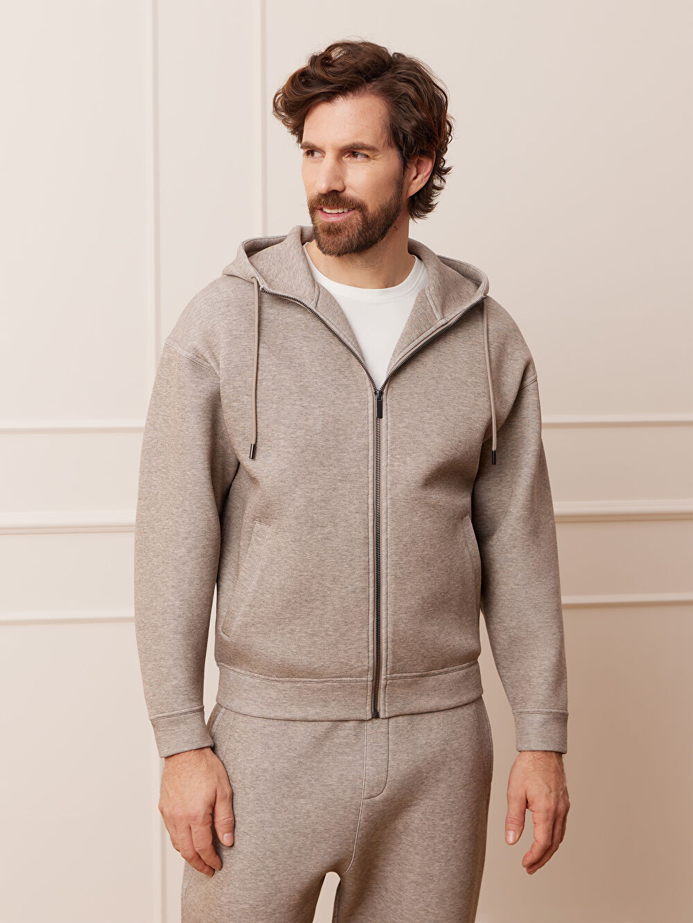 BEŻOWA BLUZA RESOTIOR - 4