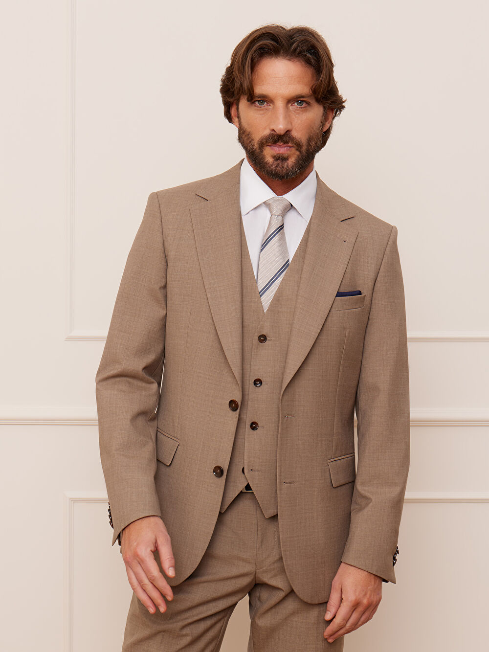 BEŻOWA KAMIZELKA - 5