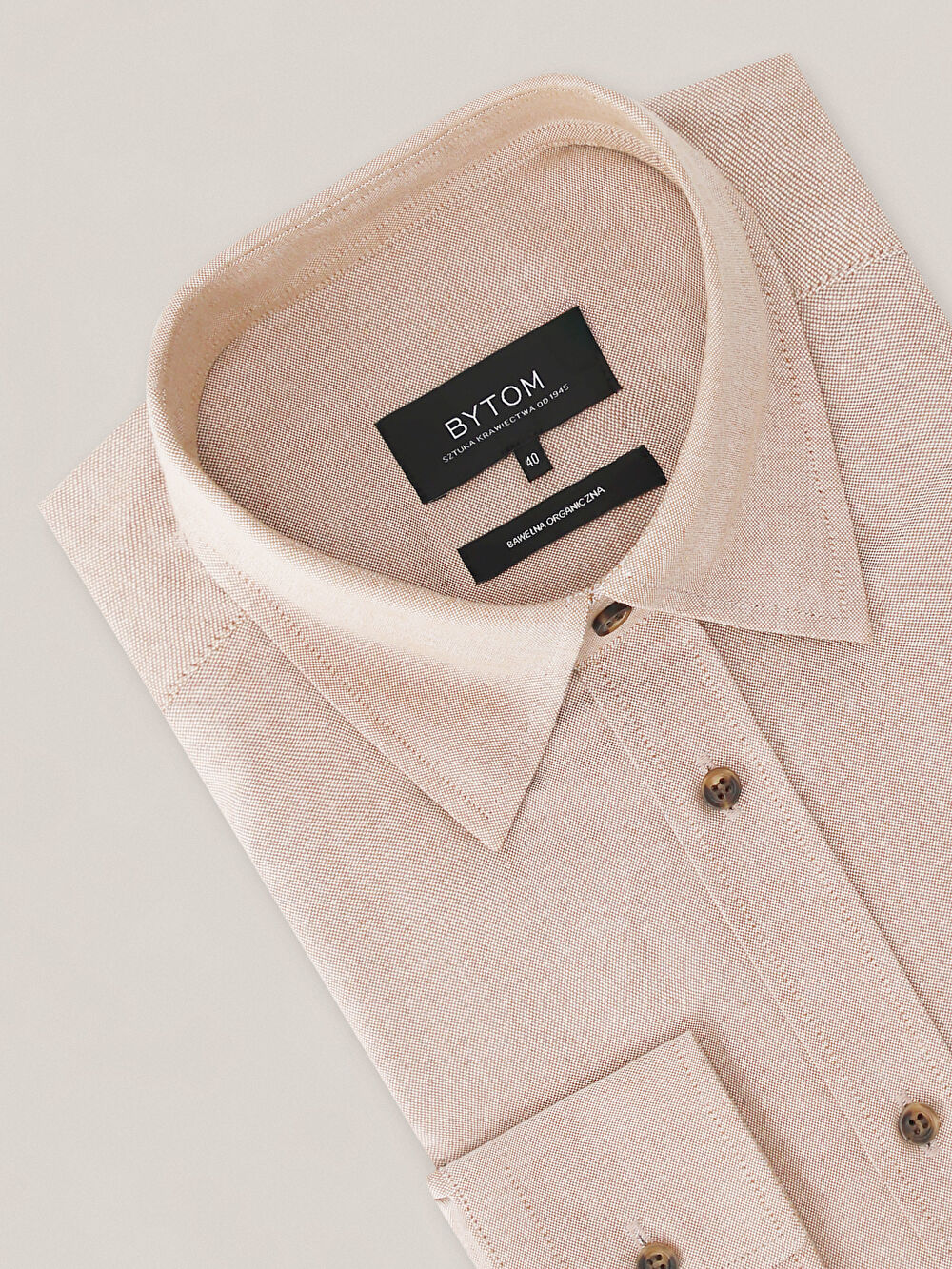 BEŻOWA KOSZULA CAPRI DŁUGI RĘKAW - 3