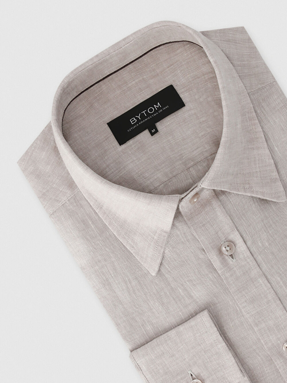 BEŻOWA KOSZULA CAPRI DŁUGI RĘKAW - 3