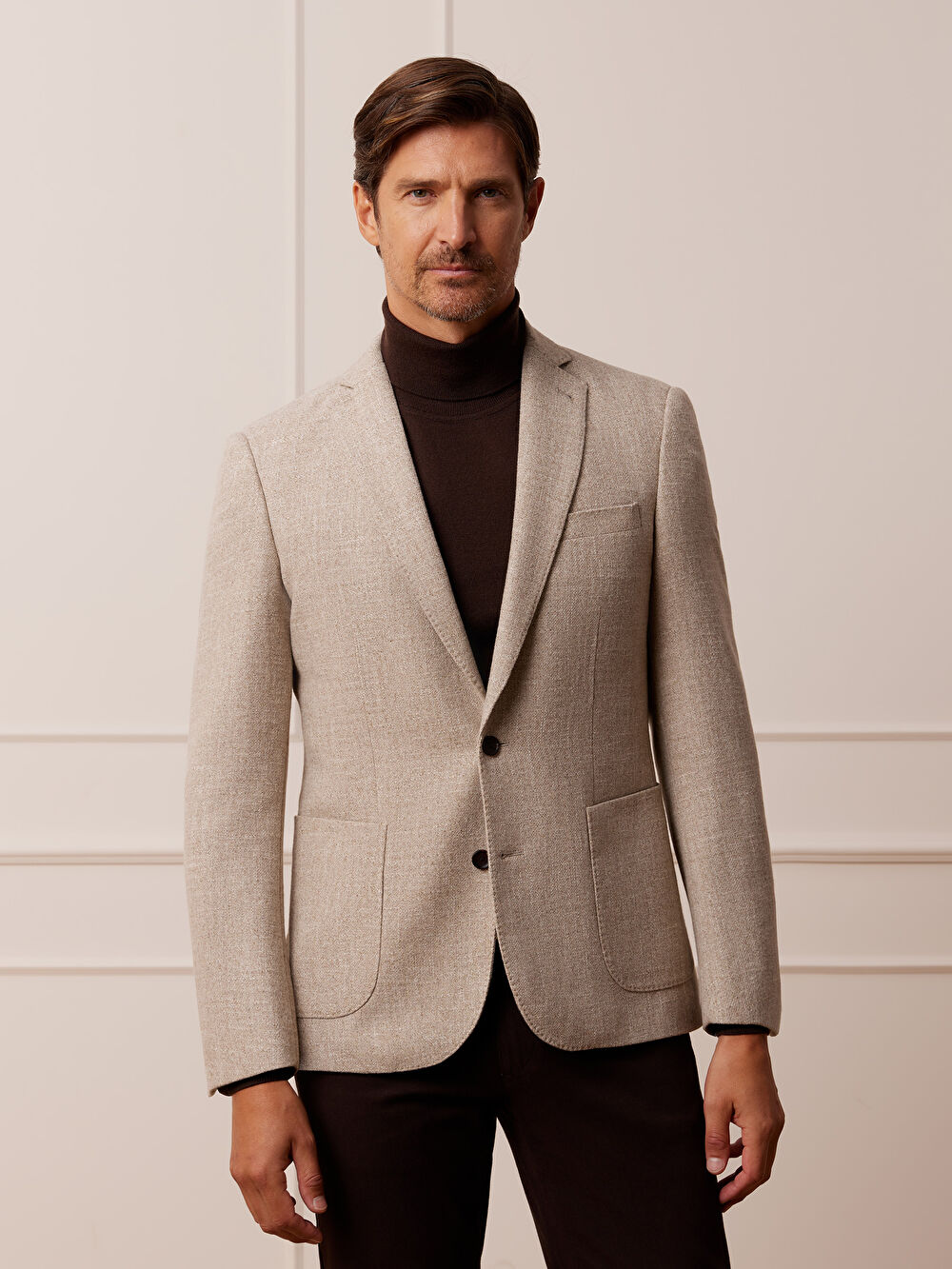 BEŻOWA MARYNARKA TURYN - 4