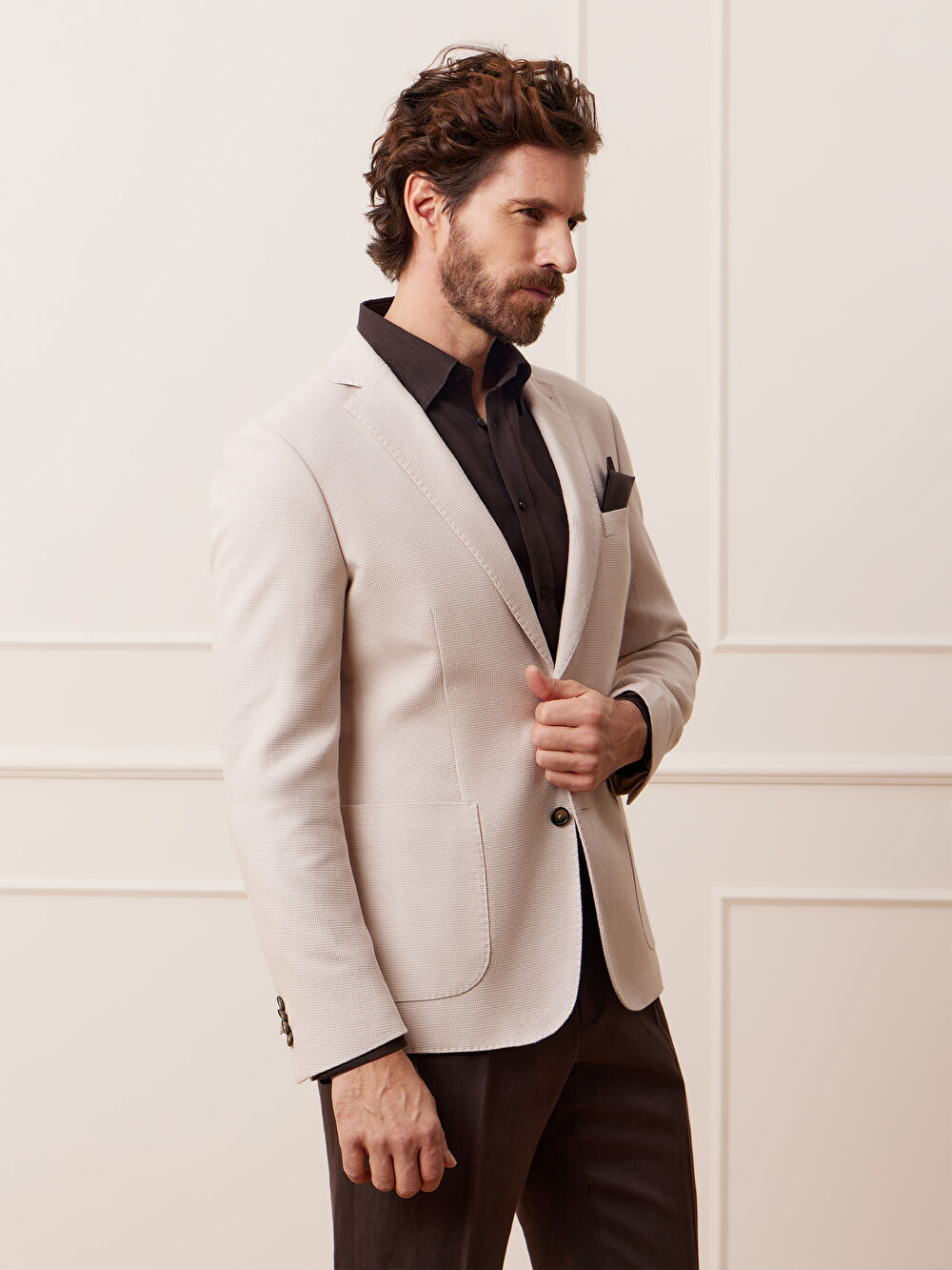 BEŻOWA MARYNARKA - 4