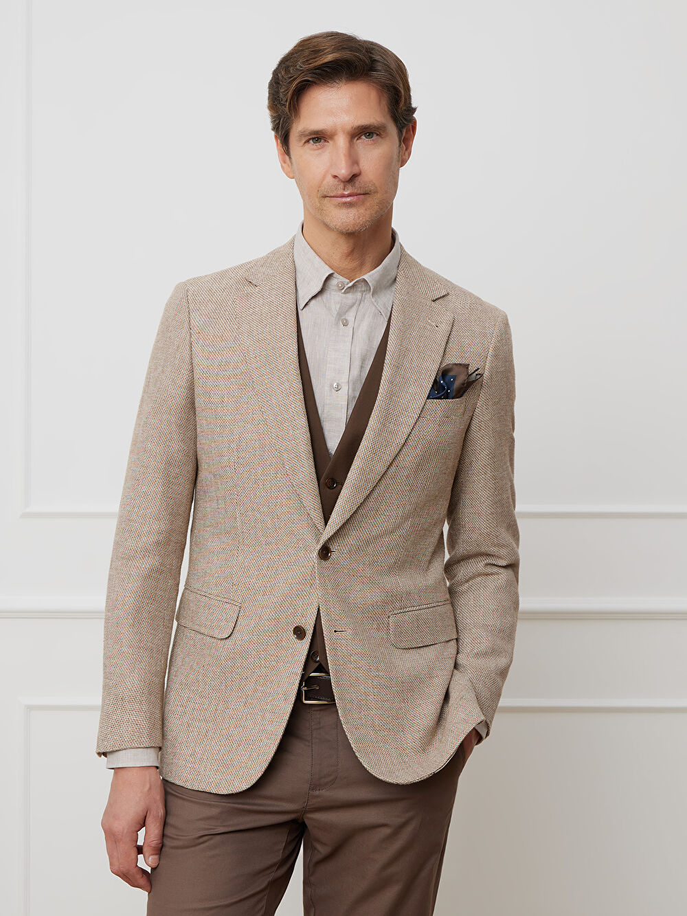 BEŻOWA MARYNARKA TURYN