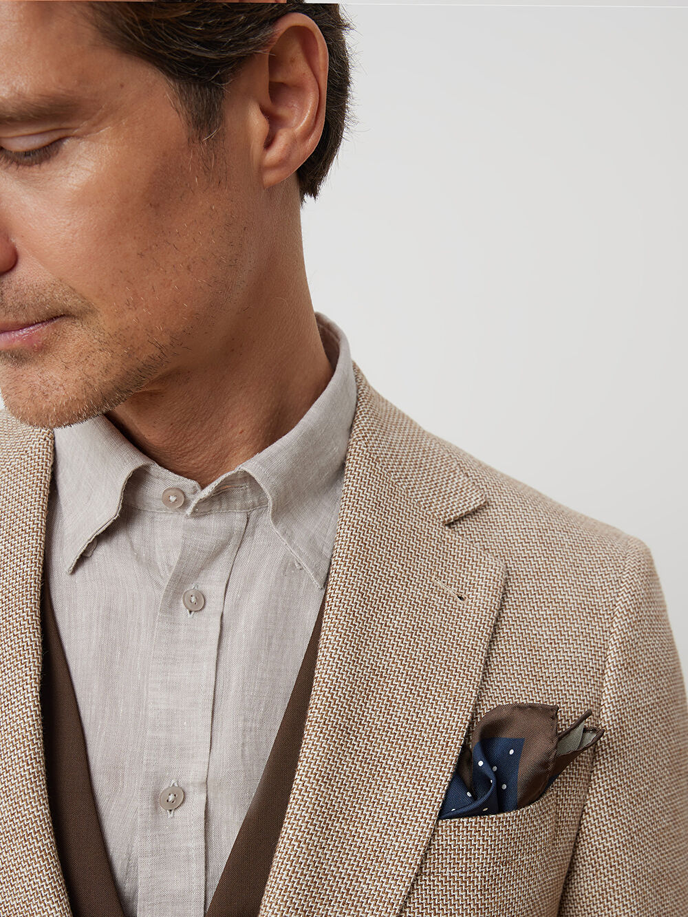 BEŻOWA MARYNARKA TURYN - 4