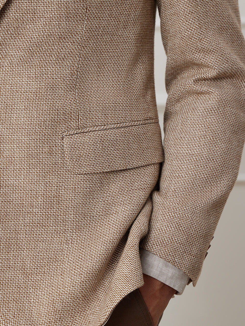 BEŻOWA MARYNARKA TURYN - 5