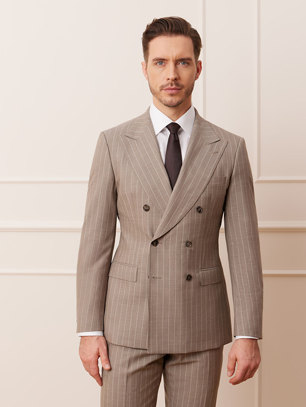 BEŻOWA MARYNARKA TOLEDO DO GARNITURU - MIKSUJ I ŁĄCZ