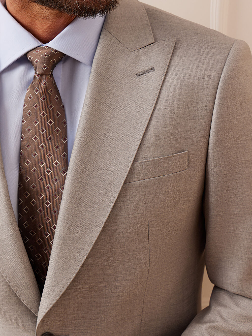 BEŻOWA MARYNARKA GENUA DO GARNITURU - MIKSUJ I ŁĄCZ - 6