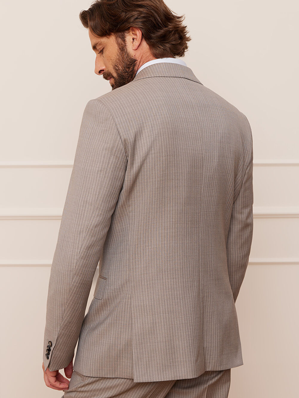 BEŻOWA MARYNARKA TURYN DO GARNITURU - MIKSUJ I ŁĄCZ - 3