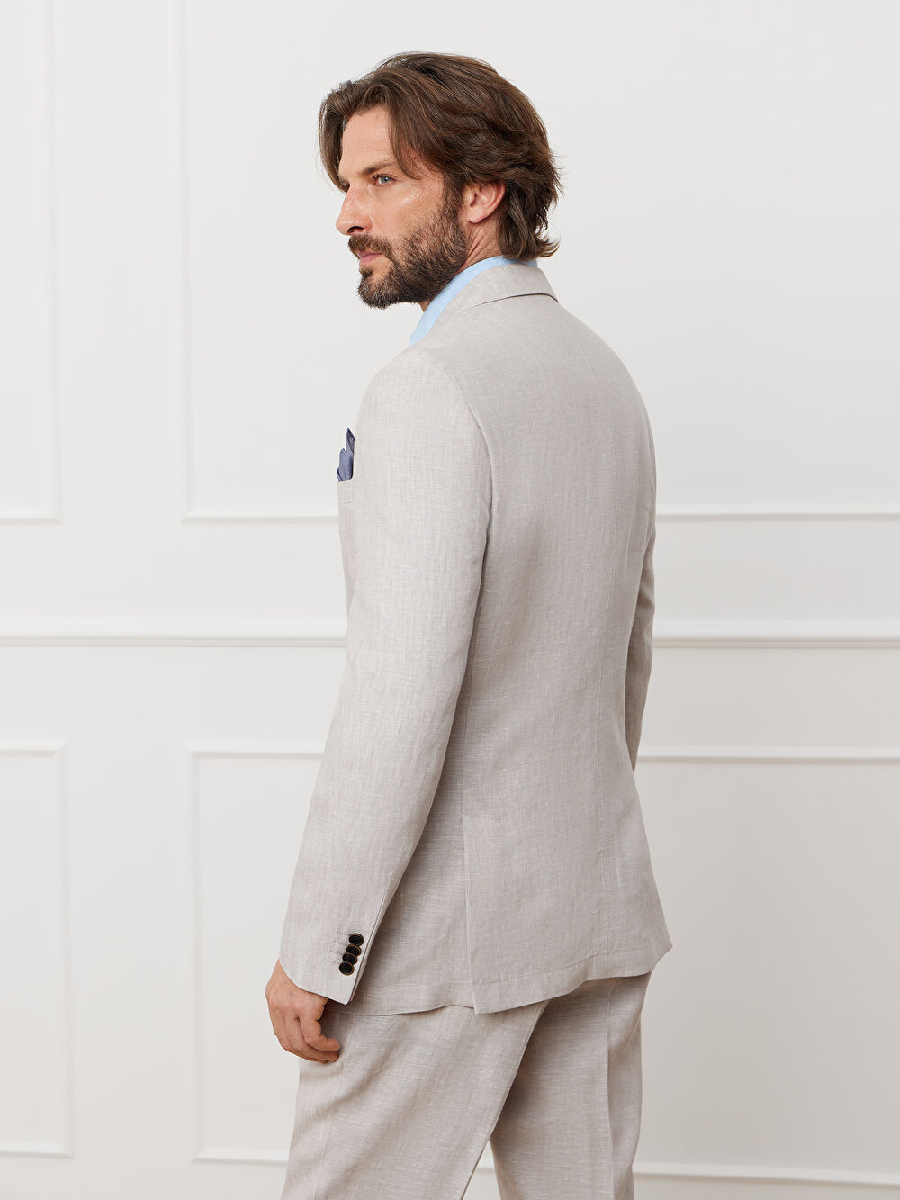 BEŻOWA MARYNARKA TURYN DO GARNITURU - MIKSUJ I ŁĄCZ - 3