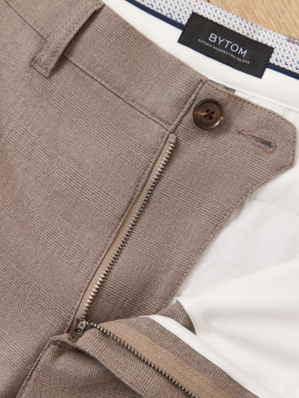 BEŻOWE SPODNIE ASAKA - 3