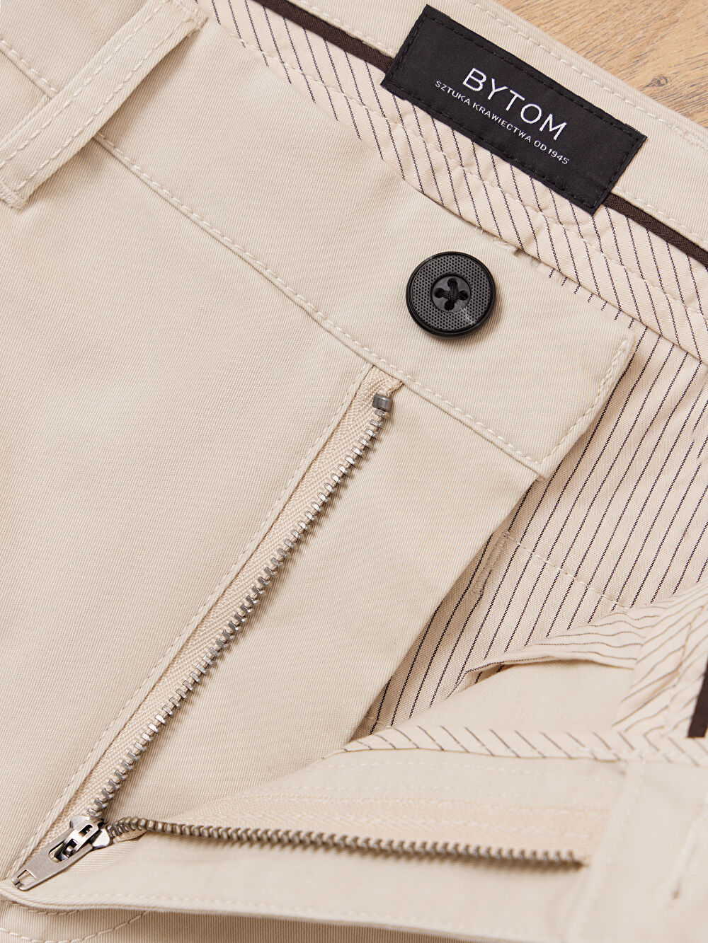BEŻOWE SPODNIE STORSAND - 3