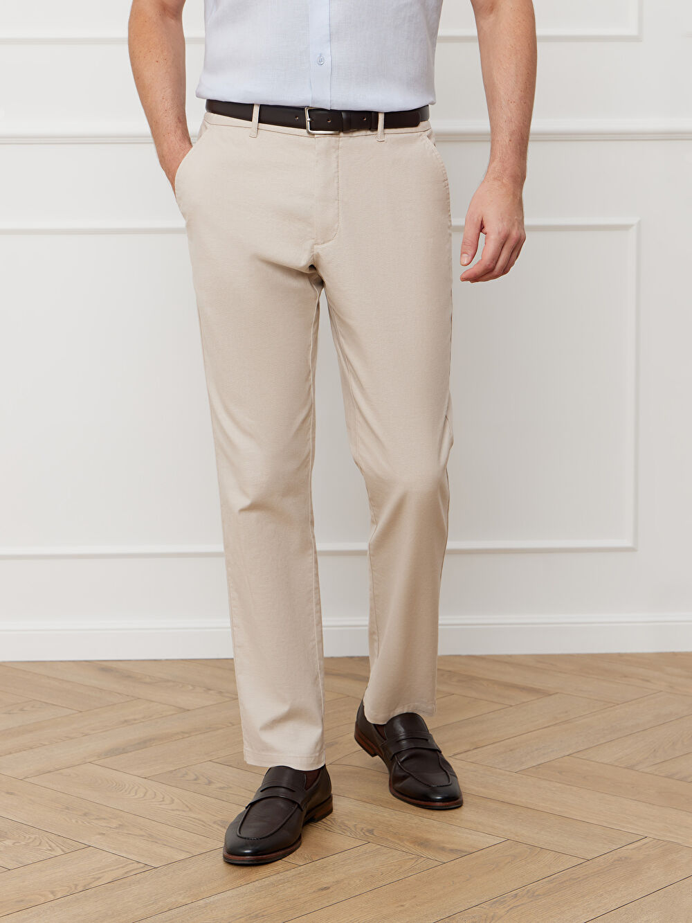 BEŻOWE POLO LESWALT