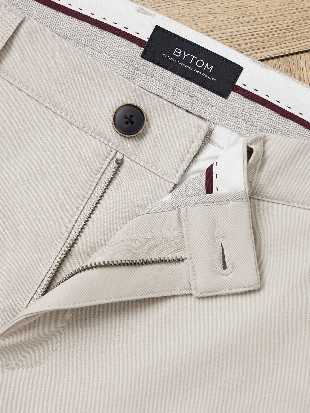 BEŻOWE SPODNIE AWILIN - 6