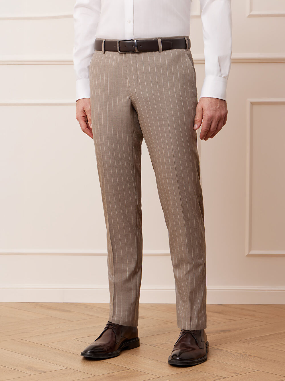 BEŻOWE SPODNIE DO GARNITURU - MIKSUJ I ŁĄCZ - 5