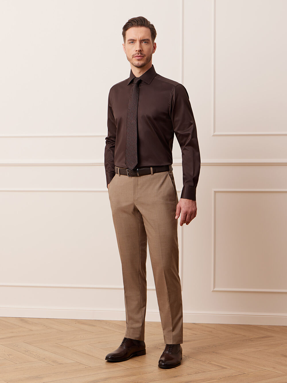 BEŻOWE SPODNIE DO GARNITURU - MIKSUJ I ŁĄCZ