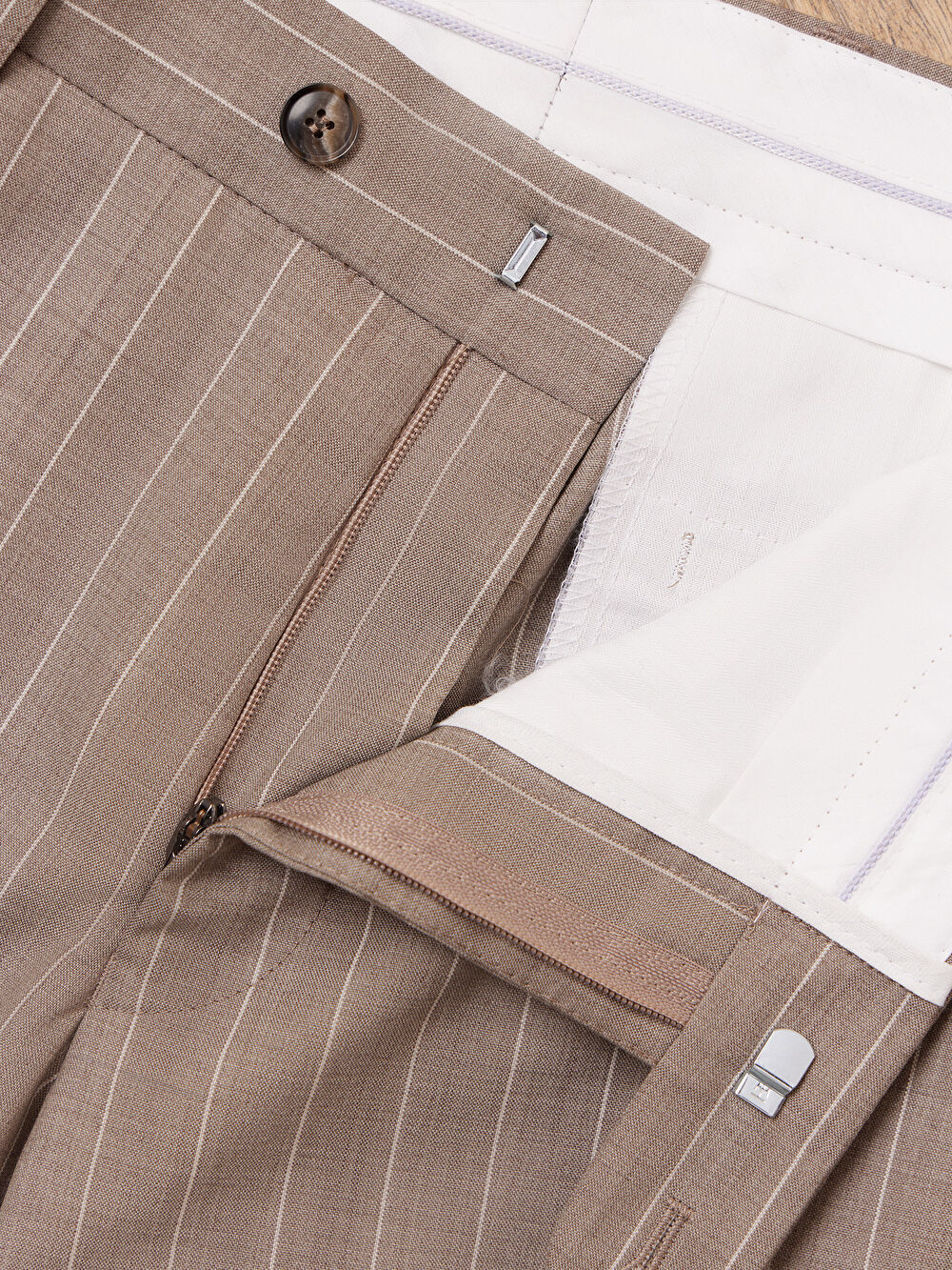 BEŻOWE SPODNIE DO GARNITURU - MIKSUJ I ŁĄCZ - 4