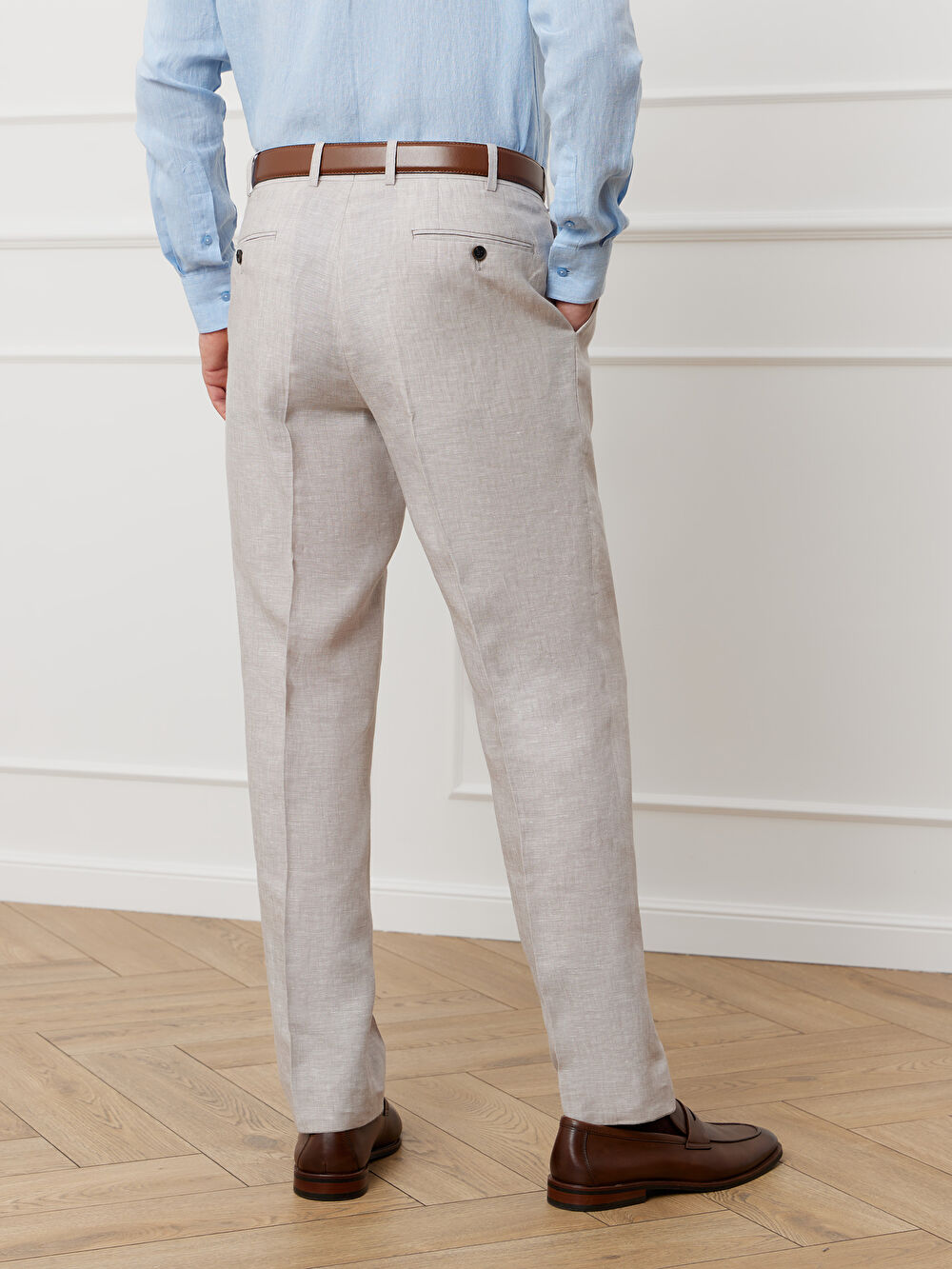 BEŻOWE SPODNIE DO GARNITURU - MIKSUJ I ŁĄCZ - 3