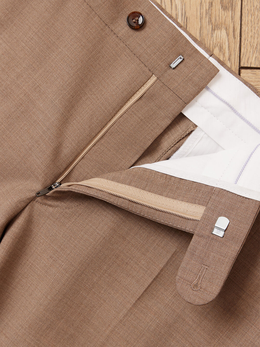 BEŻOWE SPODNIE DO GARNITURU - MIKSUJ I ŁĄCZ - 5