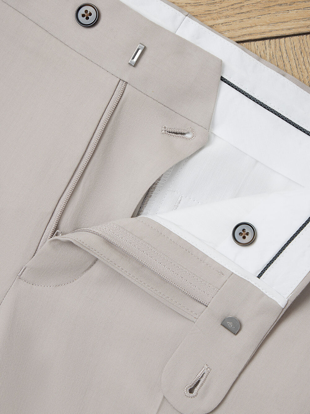 BEŻOWE SPODNIE DO GARNITURU - MIKSUJ I ŁĄCZ - 8