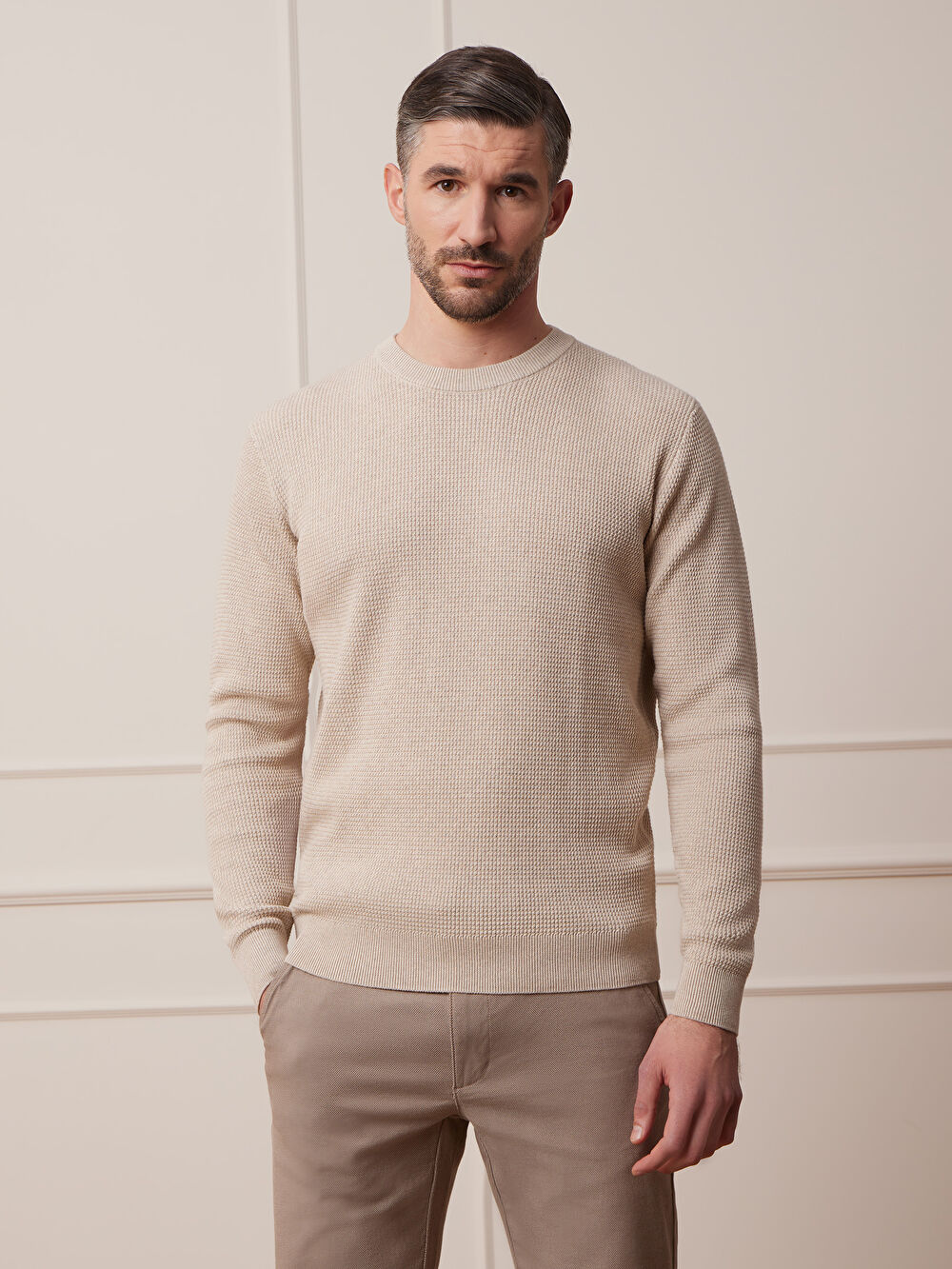 BEŻOWY SWETER MURNEEN - 4