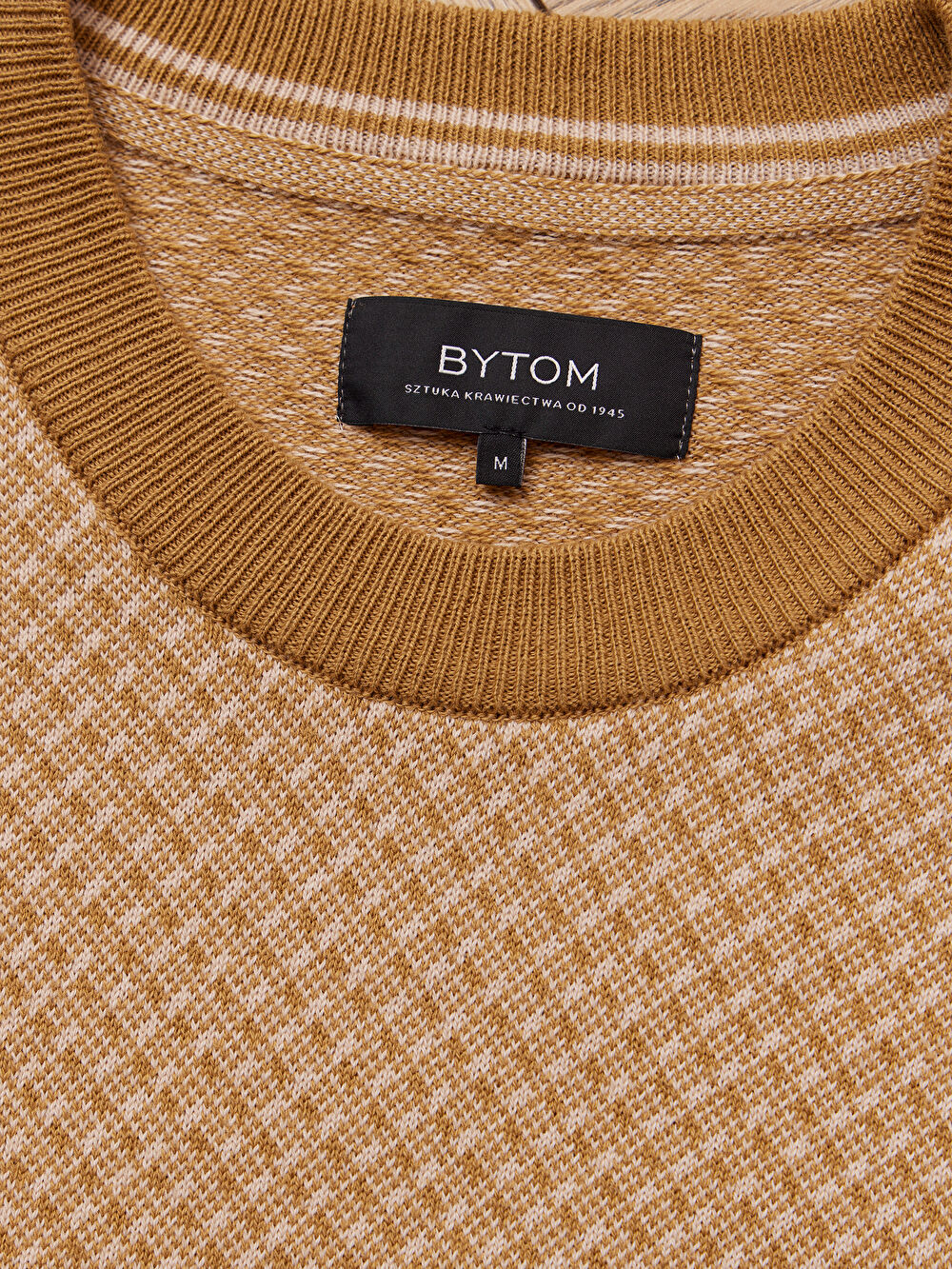 BEŻOWY SWETER KIRKBECK - 3