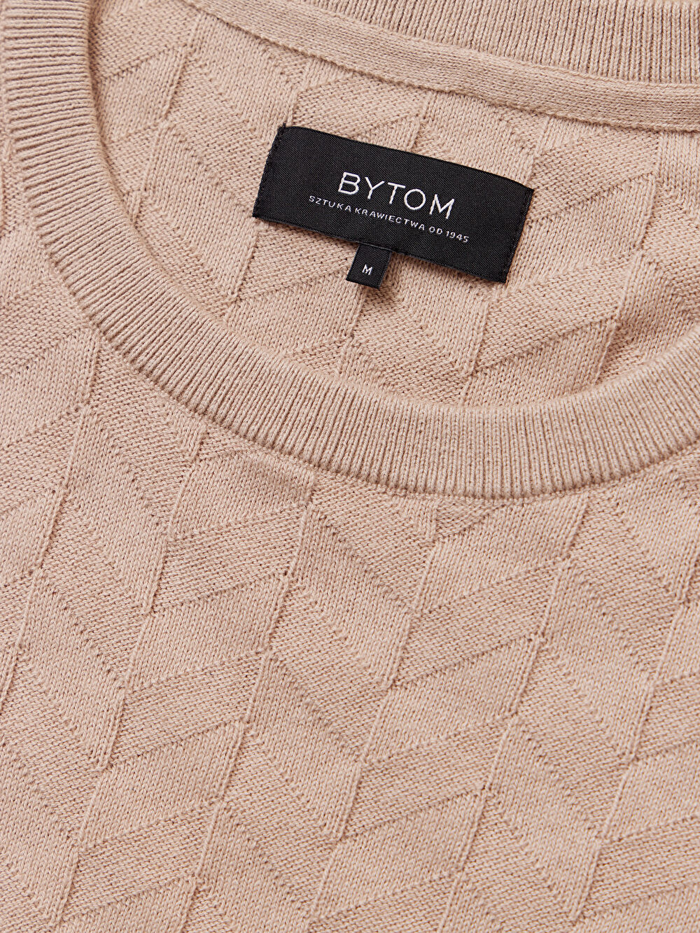BEŻOWY SWETER JOSHUA - 2