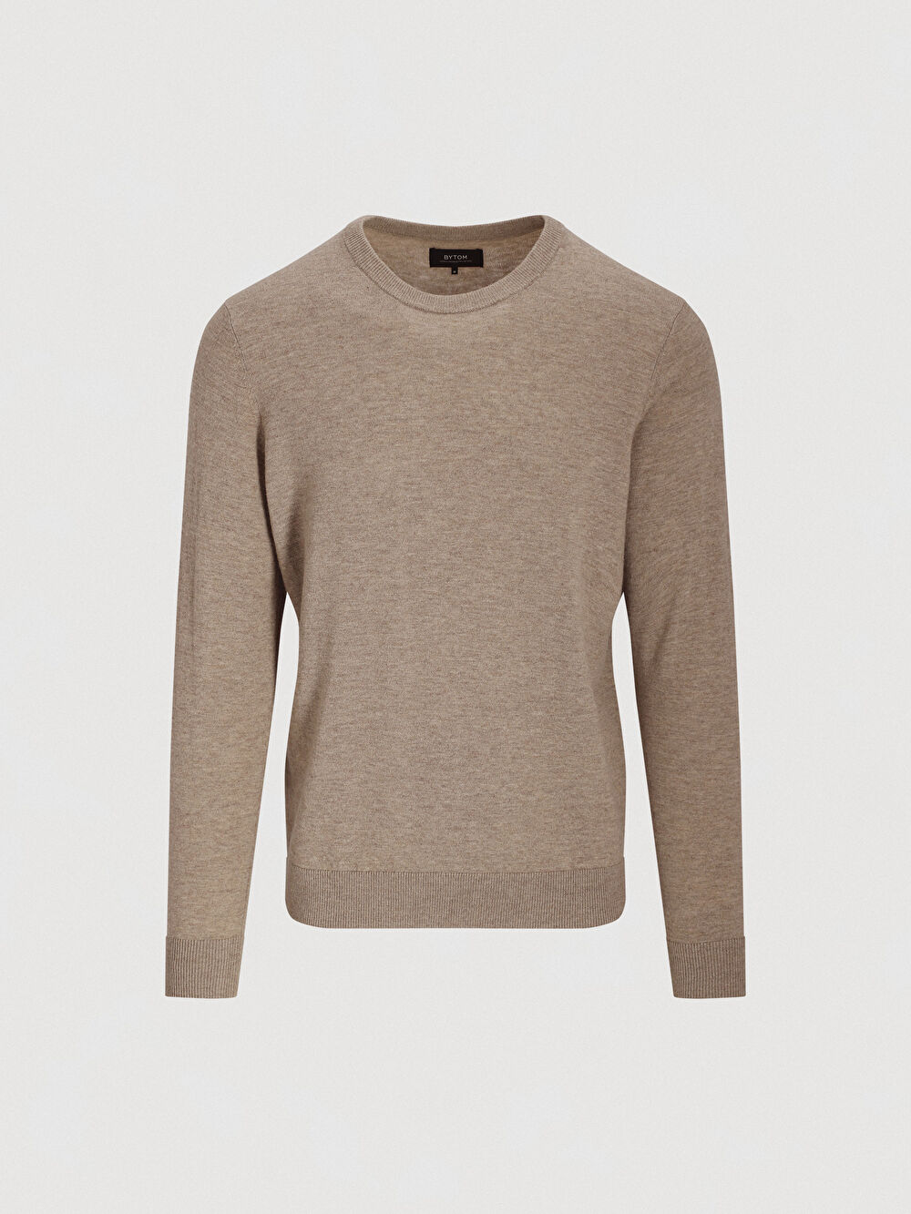 BEŻOWY SWETER LANGLO - 2