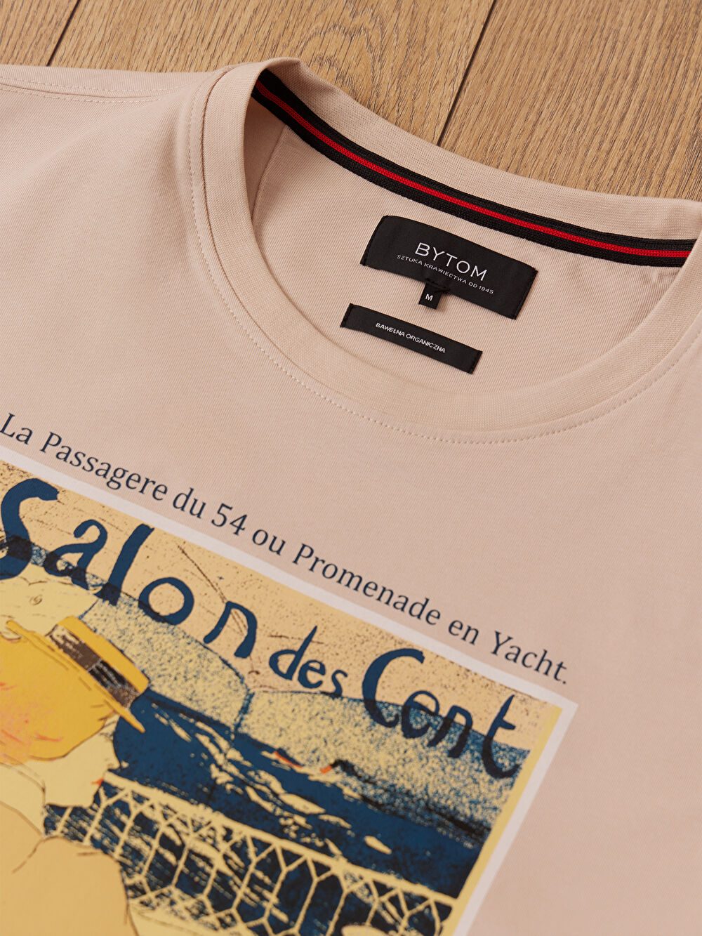 BEŻOWY T-SHIRT LAUTREC - 3
