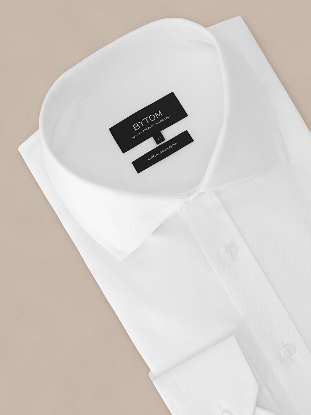 BIAŁA KOSZULA MONACO DŁUGI RĘKAW - 2