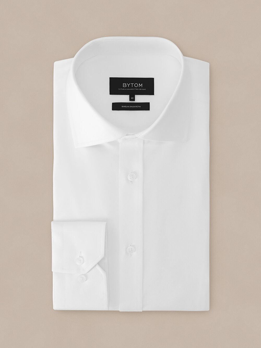 BIAŁA KOSZULA MONACO DŁUGI RĘKAW