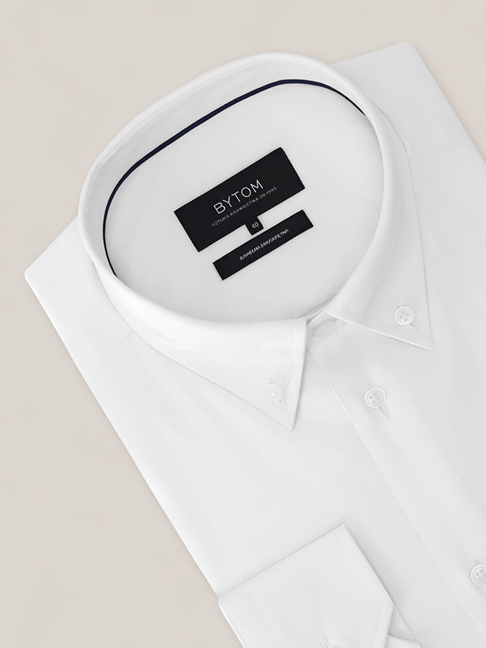 BIAŁA KOSZULA MALMO DŁUGI RĘKAW - 3