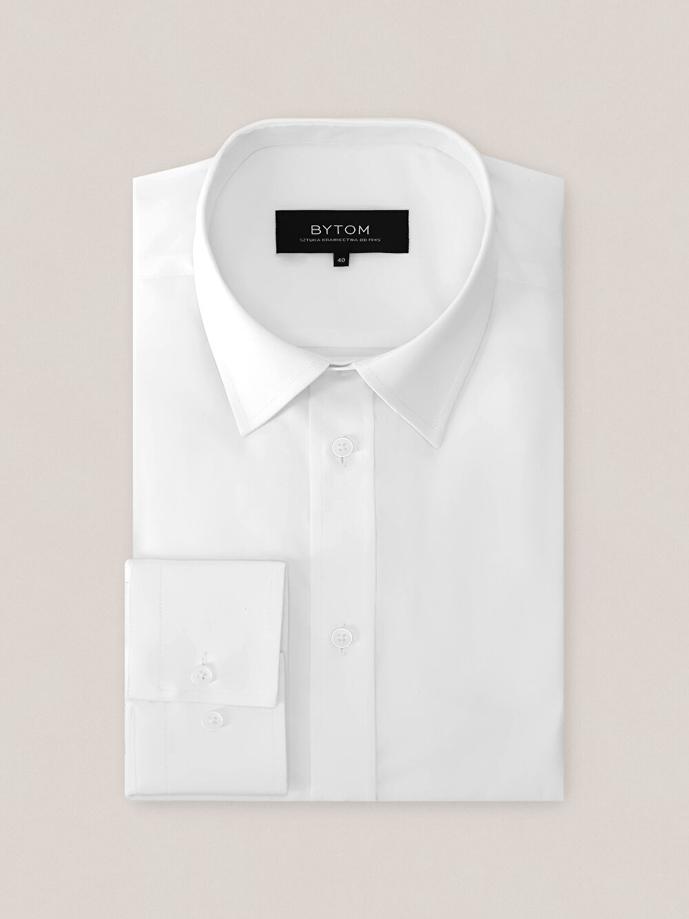 BIAŁA KOSZULA LUKKA DŁUGI RĘKAW - 2