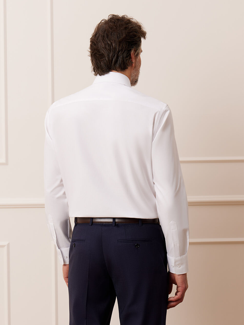 BIAŁA KOSZULA ROMA DŁUGI RĘKAW - 5