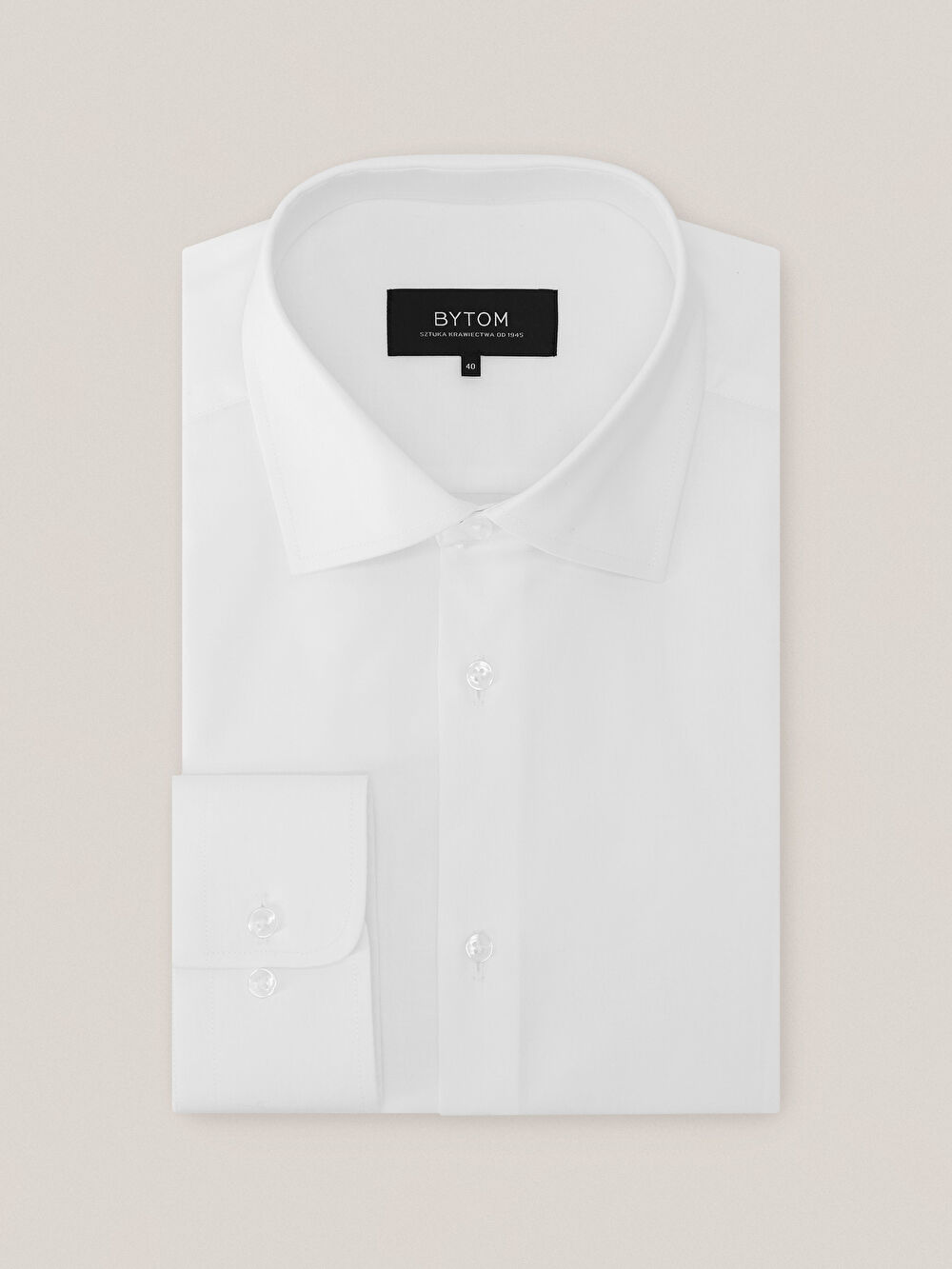 BIAŁA KOSZULA ROMA DŁUGI RĘKAW - 2