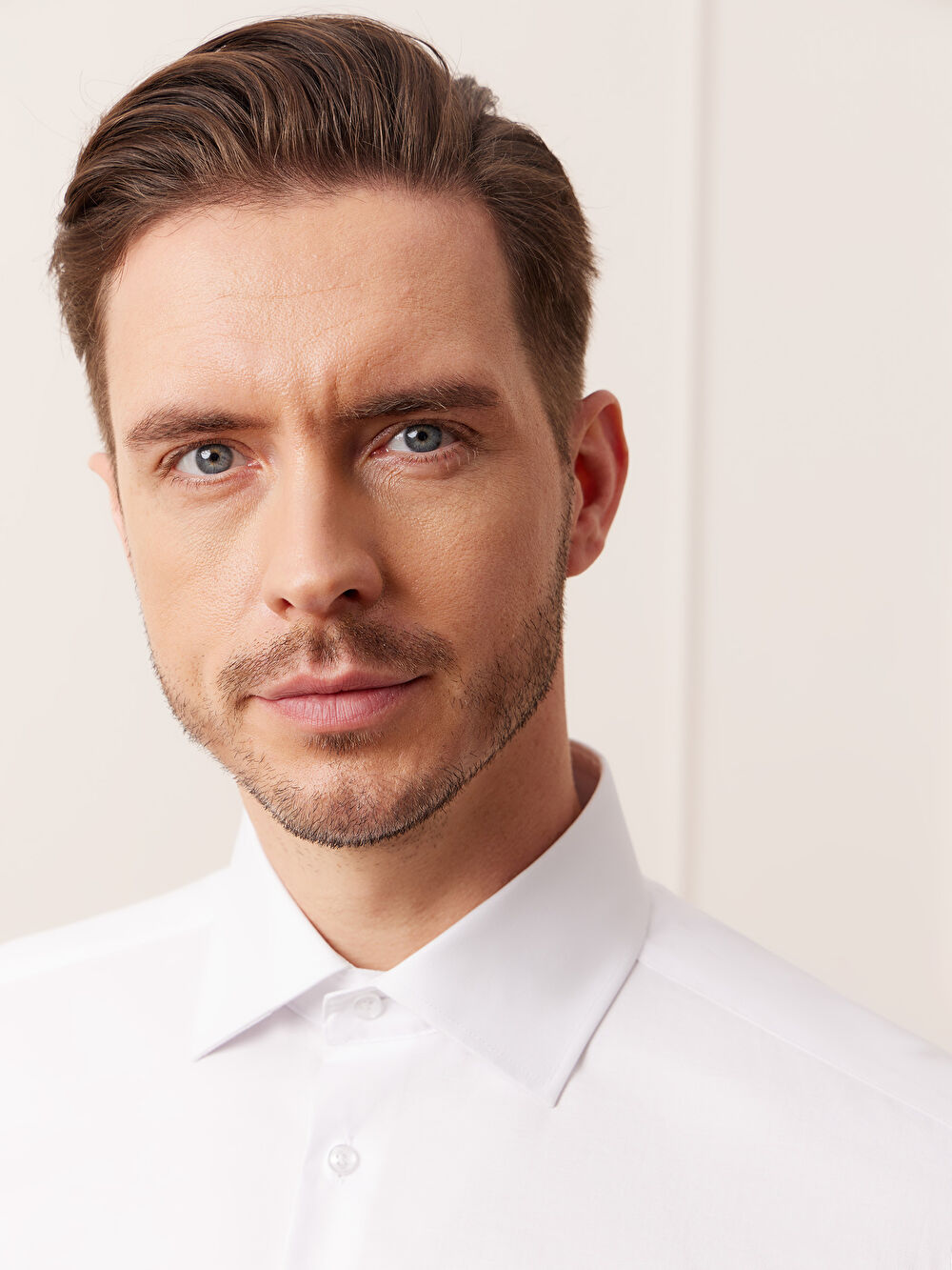 BIAŁA KOSZULA ROMA DŁUGI RĘKAW - 4