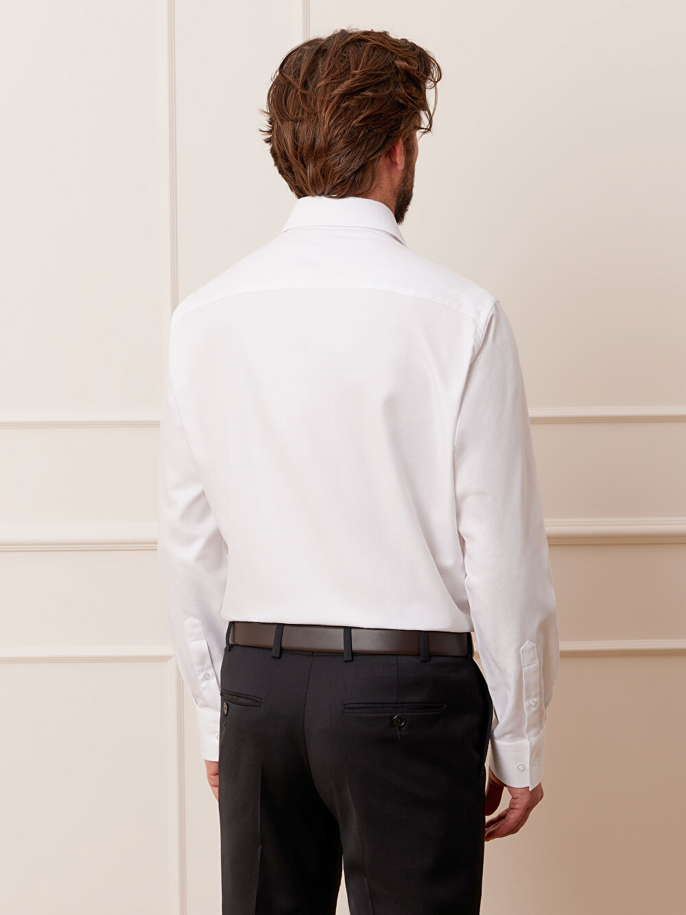 BIAŁA KOSZULA ROMA DŁUGI RĘKAW - 5