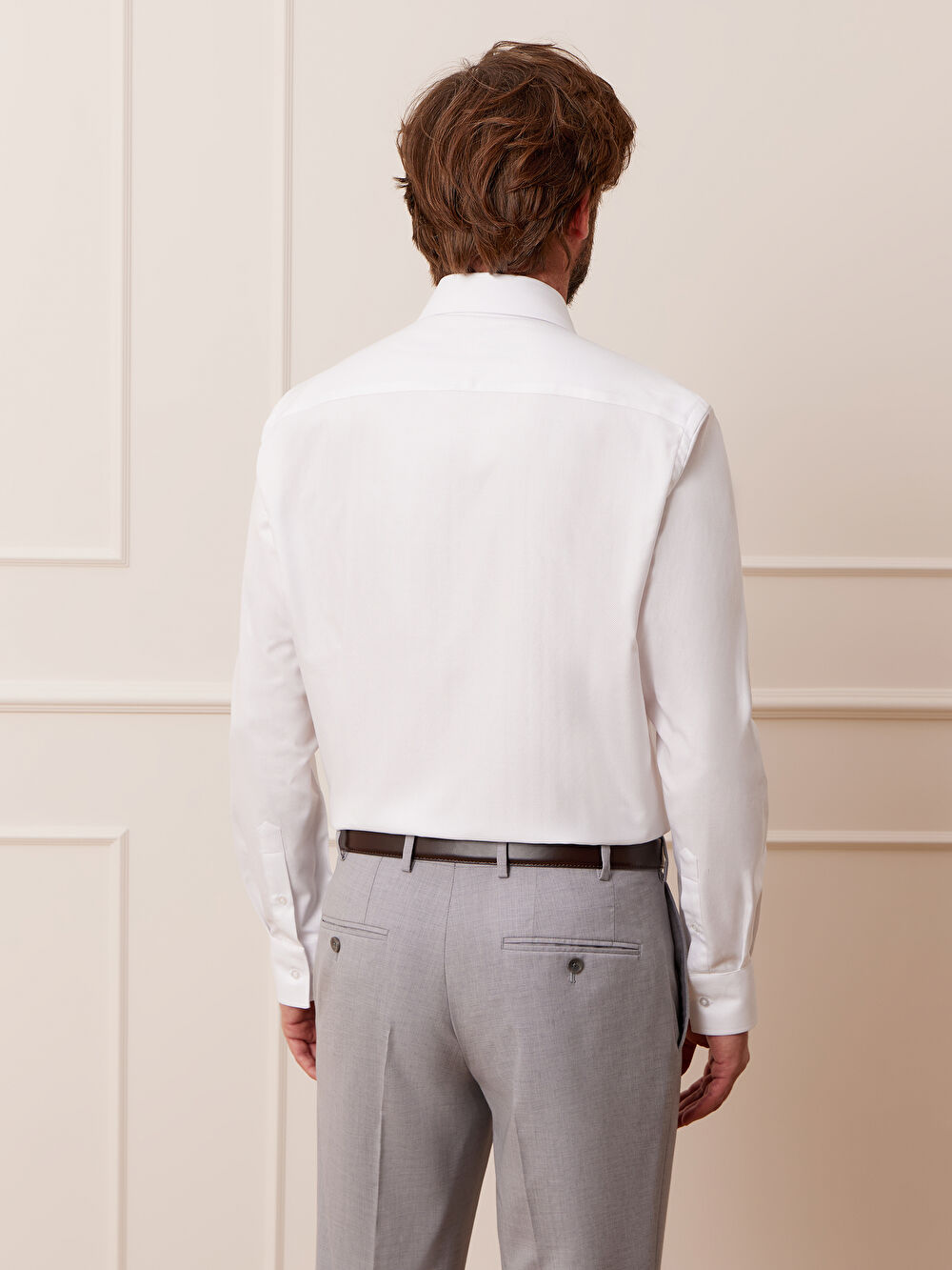 BIAŁA KOSZULA BRAGA DŁUGI RĘKAW - 5