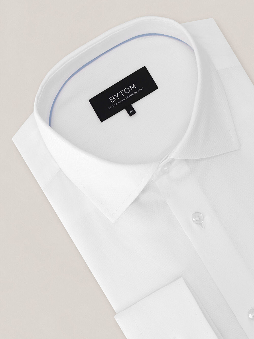 BIAŁA KOSZULA ROMA DŁUGI RĘKAW - 2