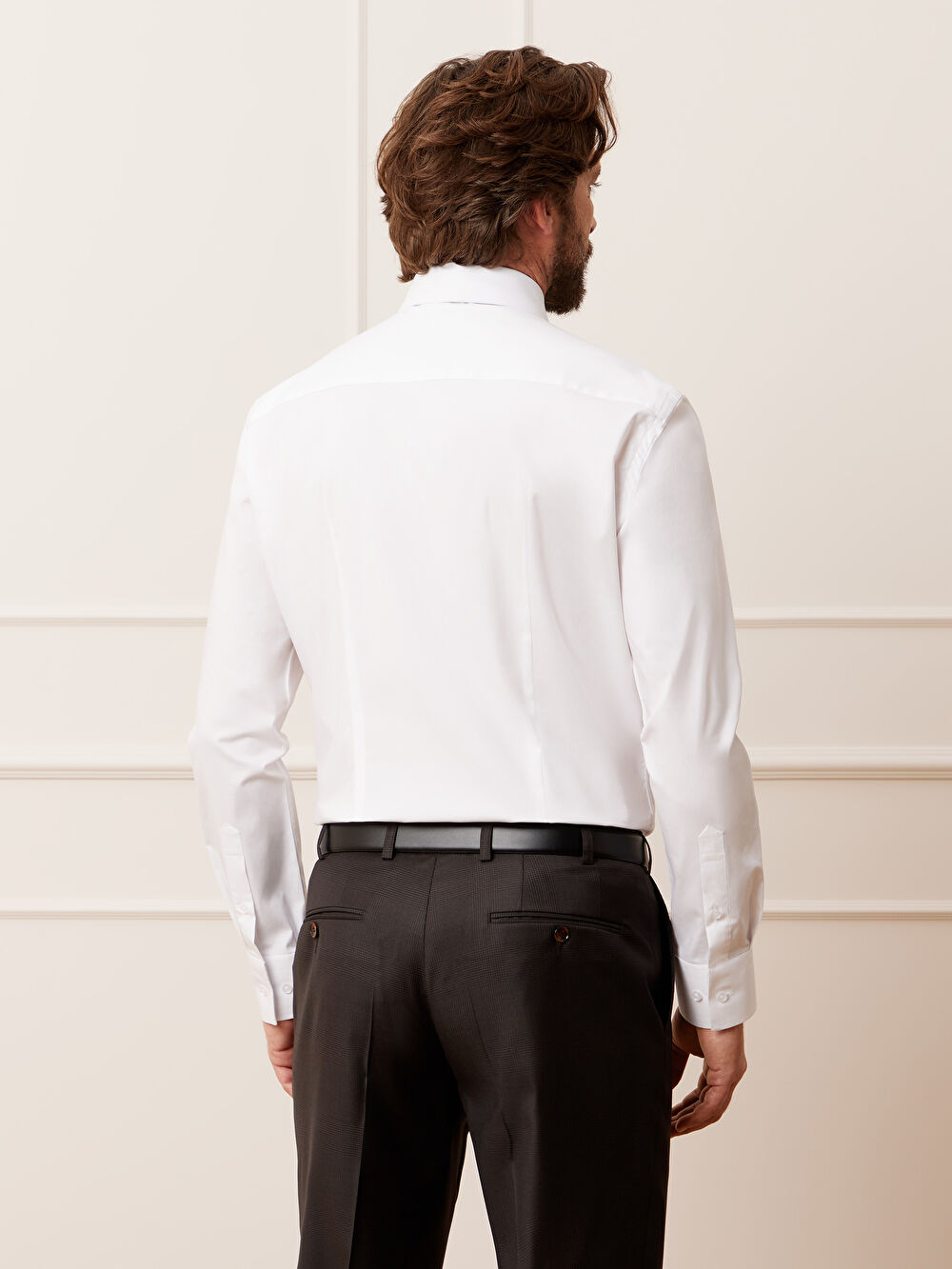 BIAŁA KOSZULA HAGA DŁUGI REKAW - 5