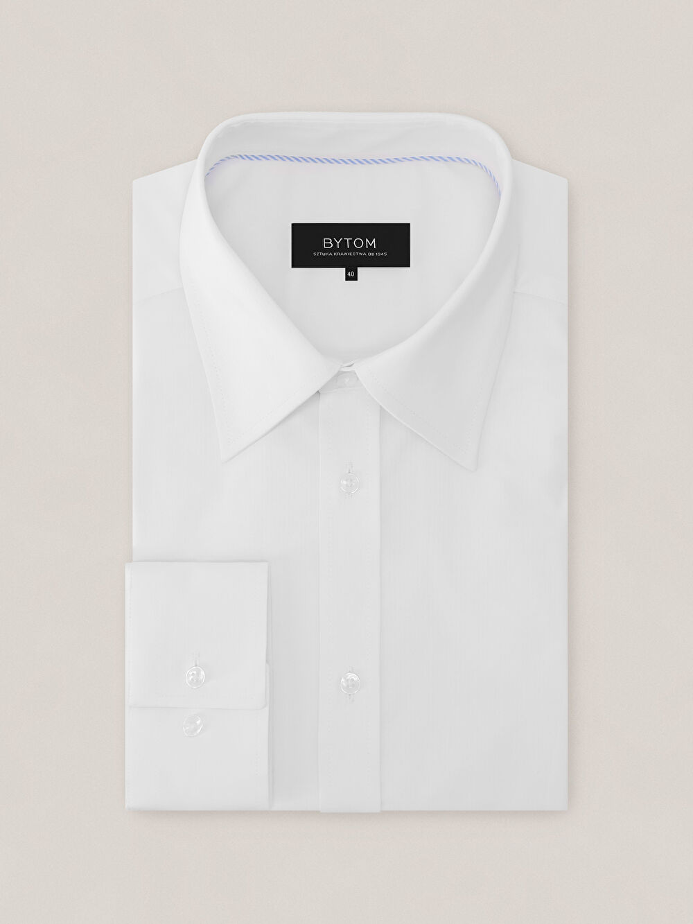 BIAŁA KOSZULA HAGA DŁUGI REKAW - 2