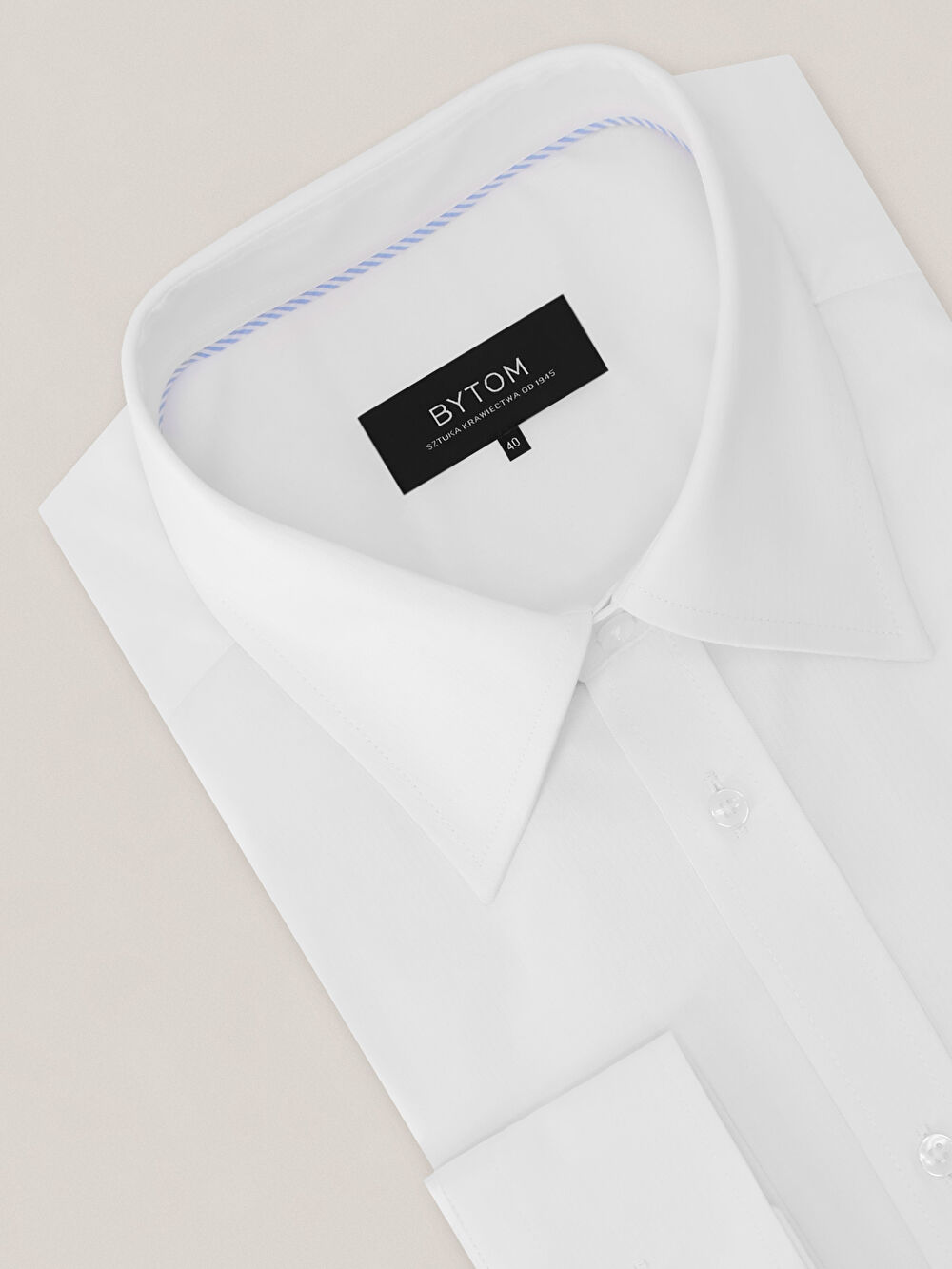 BIAŁA KOSZULA HAGA DŁUGI REKAW - 3