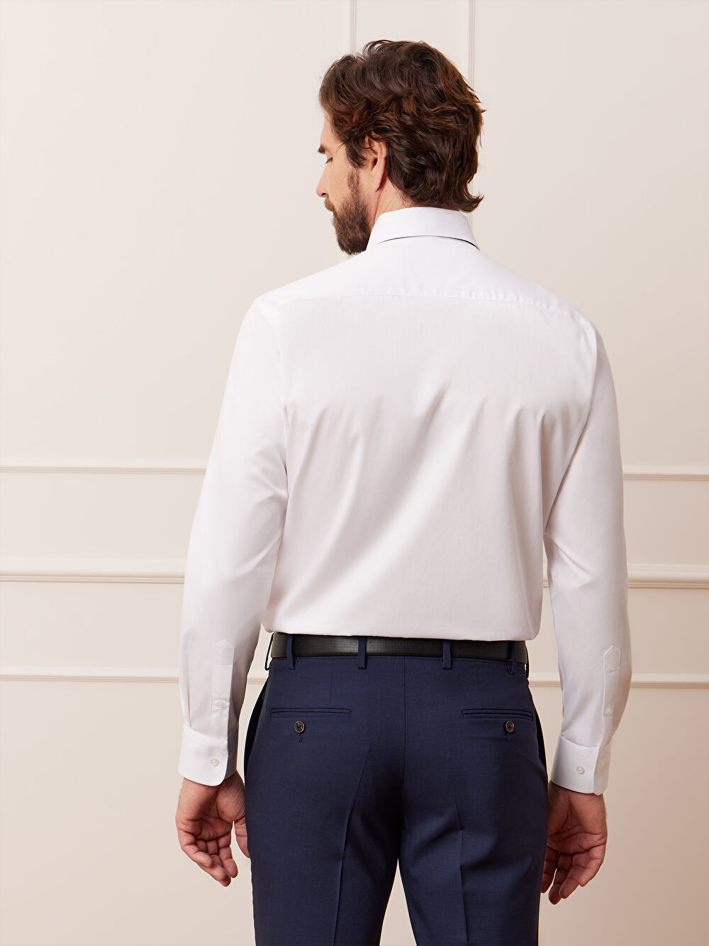 BIAŁA KOSZULA ROMA DŁUGI RĘKAW - 5