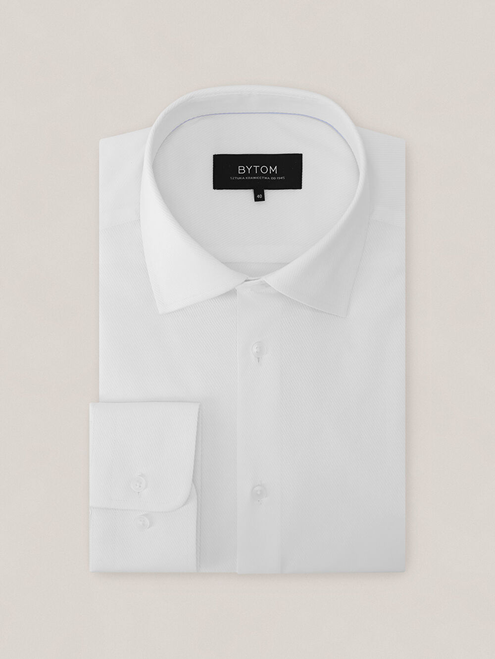 BIAŁA KOSZULA ROMA DŁUGI RĘKAW - 2