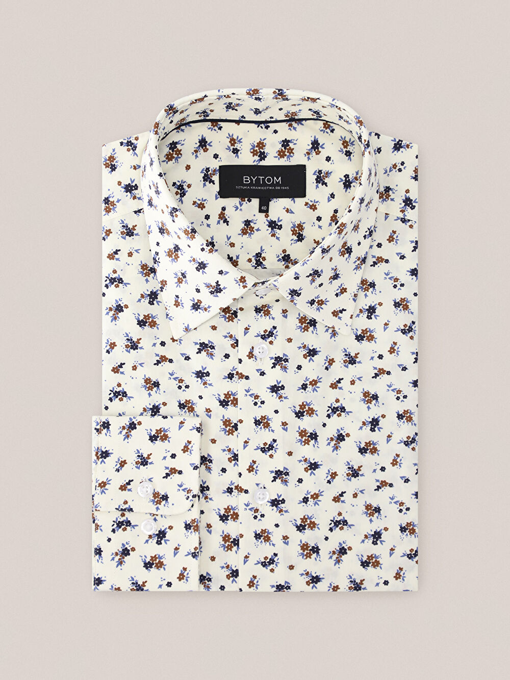 BIAŁA KOSZULA HAGA DŁUGI RĘKAW - 2