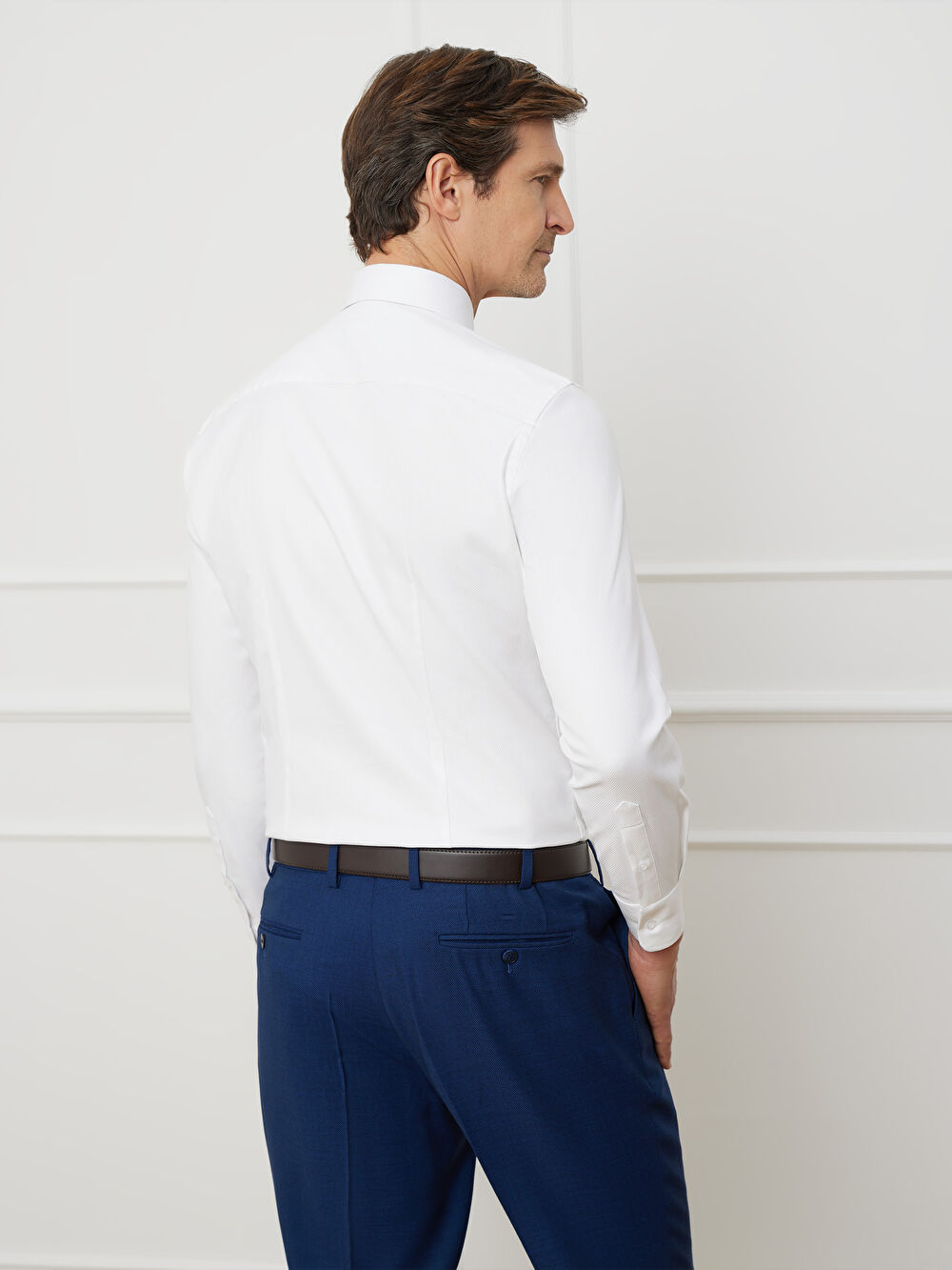 BIAŁA KOSZULA ROMA DŁUGI RĘKAW - 4